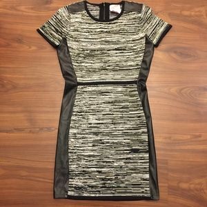 Romeo & Juliet Couture Faux Leather Dress Small